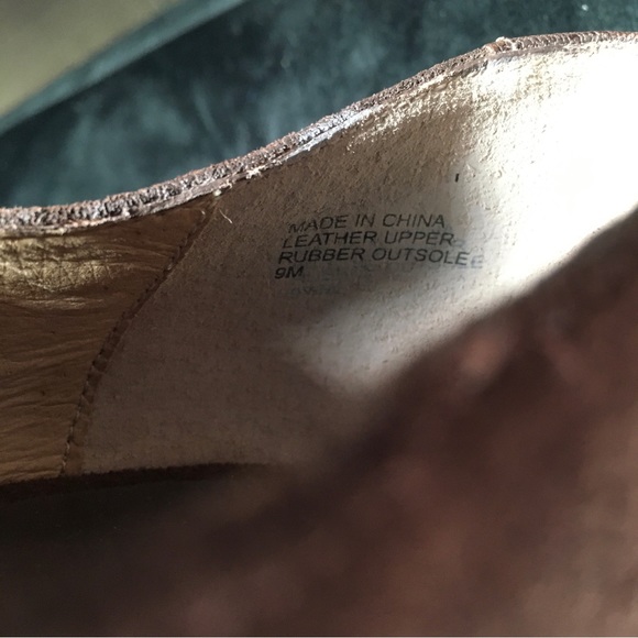 Michael Kors Suede Sophia Oxford Heels Size 9M - Picture 7 of 9